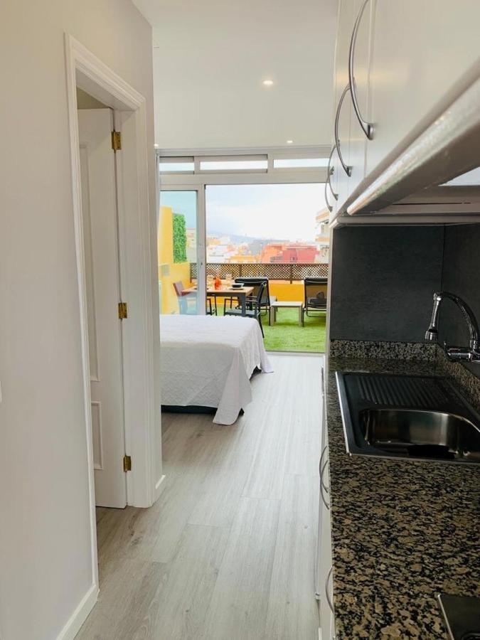 Апартаменти Marina Atico Penthouse Пуерто-де-ла-Крус Екстер'єр фото